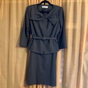 Woman’s Two Piece Slate Grey Suit